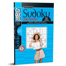 Livro Coquetel Sudoku nível médio Ed 200