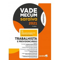 Vade Mecum Trabalhista - Temático - 5ª Edição 2021