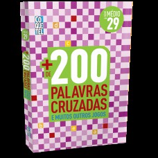 Livro Mais 200 Palavras Cruzadas Ed. 29