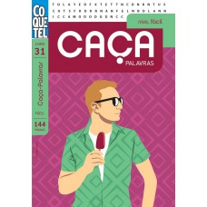 LIVRO COQUETEL CAÇA-PALAVRAS 31