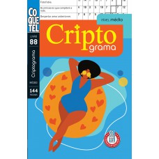 Livro Coquetel Criptograma Nível Médio Ed 88