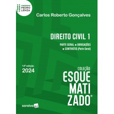 Direito civil esquematizado® - Parte geral - Obrigações - Contratos - 14ª edição 2024