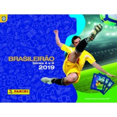 Box premium álbum campeonato brasileiro 2019 (capa dura com 80 envelopes)