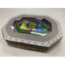 Mini estádio - cards seleção brasileira - c/ 60 cards