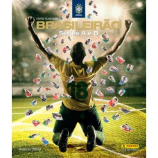 álbum campeonato brasileiro 2018 (capa dura) com 10 envelopes + 05 figurinhas avulsas