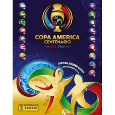 álbum copa América centenário – edição especial (capa dura).