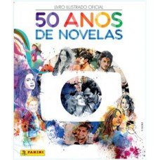 álbum de figurinhas 50 anos de novelas (capa dura)