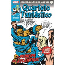 Coleção clássica marvel vol. 11 - quarteto fantástico vol. 2