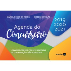 Agenda do concurseiro - 1ª edição de 2019