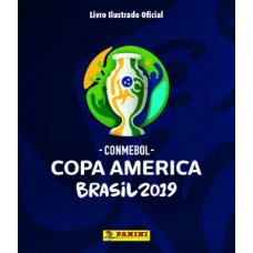 Box premium copa América 2019 (álbum capa dura com 80 envelopes)