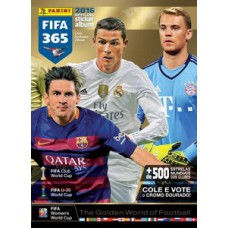 álbum panini fifa 365 – capa dura