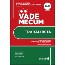 Mini Vade Mecum Trabalhista - 3 ª Edição 2021