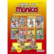 Turma da mônica quatro estações - primavera 2019