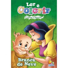 Ler e Colorir Contos Clássicos: Branca de Neve