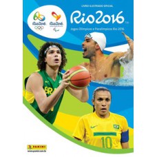 álbum jogos olímpicos rio 2016 (capa dura) com 10 envelopes