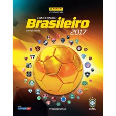 álbum campeonato brasileiro 2017 (capa dura) com 10 envelopes + 20 figurinhas avulsas