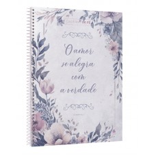 Caderno de Fé - Floral