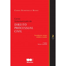 Curso sistematizado de direto processual civil 2 - Tomo I - 7ª edição de 2014