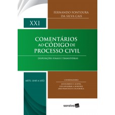 Comentários ao código de processo civil - 1ª edição de 2017