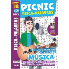 Picnic Risca-Palavras - Difícil