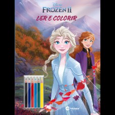 Pop gigante ler e colorir com lapis - Frozen 2