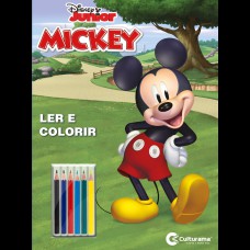 Pop gigante ler e colorir com lapis - Mickey