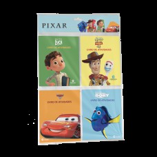 Solapa Pop com 4 Minilivros de Atividades - Pixar