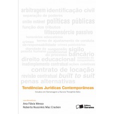 Tendências jurídicas contemporâneas - 1ª edição de 2011