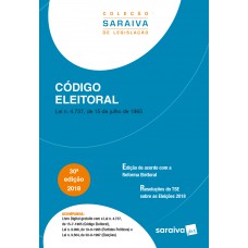 Código eleitoral - 30ª edição de 2018