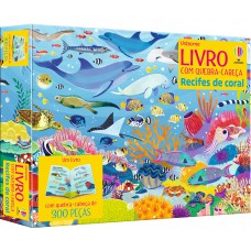 Recife de coral: Livro com quebra-cabeça