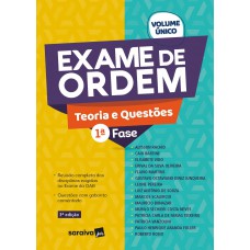 Exame de Ordem 1ª Fase - Volume Único - 3ª Edição 2021