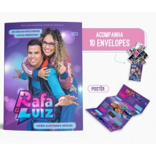 Álbum Oficial Rafa & Luiz + 10 envelopes de figurinhas