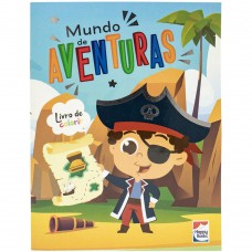 Mundo da Fantasia: Mundo de Aventuras Para Colorir