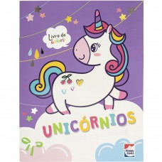 Mundo da Fantasia: Unicórnios Para Colorir