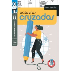 Livro Coquetel Palavras Cruzadas Desafio Ed 65