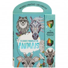 Mundo Criativo: Colorindo Mandalas de Animais