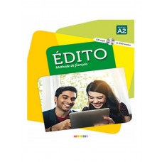 Edito a2 - livre eleve + dvd-rom - 1ere ed