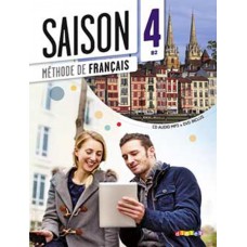 Saison 4 (b2) - livre eleve + dvd-rom