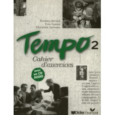 Tempo 2 cahier d´exercices avec cd audio