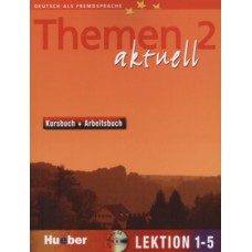 Themen aktuell 2 kb + ab lekt 1-5 + audio cd und cd rom