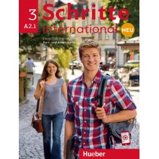 Schritte international neu 3 - kb + ab mit audios online