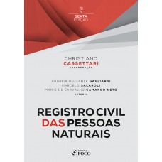 Registro Civil das Pessoas Naturais - 6ª Ed - 2024