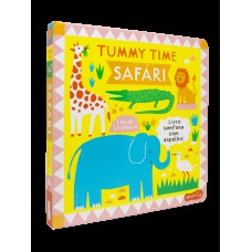 Tummy Time: Safári – Um livro ilustrado, sanfonado e com espelho para bebês