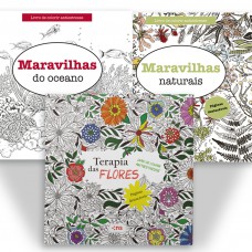 Coleção “Terapia das Cores – Livros para colorir antiestresse”