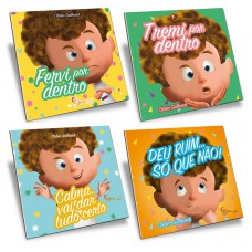 Kit Fervi Por Dentro - 4 livros - Raiva, Medo, Ansiedade e Frustração Kit Fervi Por Dentro - 4 livros - Raiva, Medo, Ansiedade e Frustração