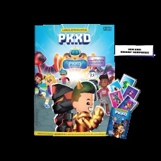 Kit Livro ilustrado oficial PK XD + 10 envelopes + Brinde