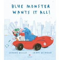 Blue monster wants it all!