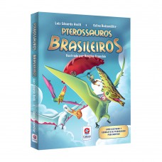 Pterossauros Brasileiros - Fatos e Curiosidades sobre Répteis Voadores Pré-Históricos com Quebra-Cabeça 3D para Montar