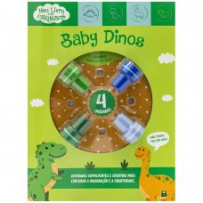 Meu Livro com Carimbos: Baby Dinos