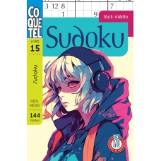 Livro Coquetel Sudoku Fácil/Médio 15